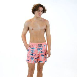 Party Pants -  Men's Hammertime Party Swim Shorts - P Pink